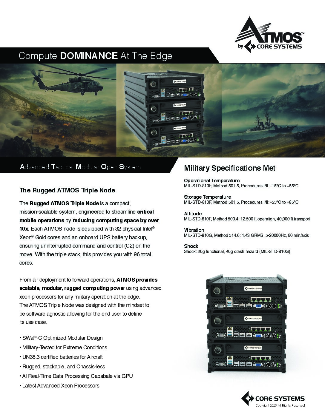 Datasheets - Core Systems