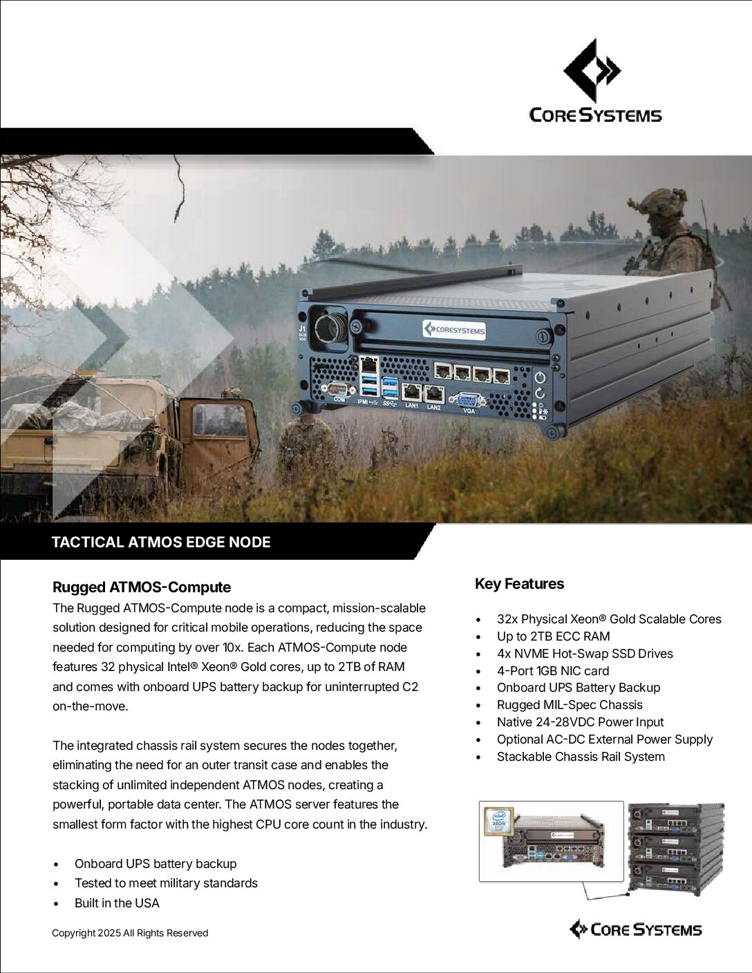Datasheets - Core Systems